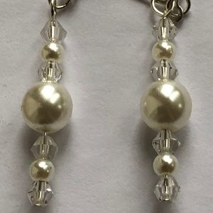 Faux Pearls Earrings